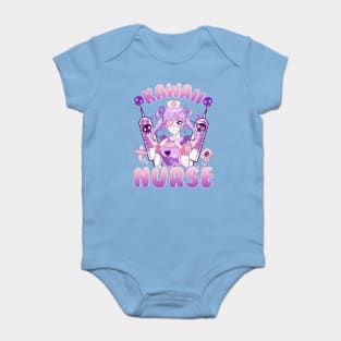 Anime Girl Nurse Design Gift Baby Bodysuit